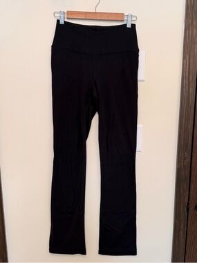 Tek Gear Black Shapewear Flared High Rise Leggings